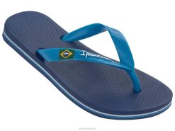 Heren klassiek Brazilië 21 Ipanema blauwe marine schoenen 2L4N441