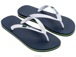 Heren klassiek Brazilië 21 Ipanema witte marine schoenen 2L4N433