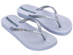 vrouwen anatomisch Brazilië Ipanema zilver lila schoenen 2L4N38