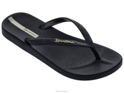 vrouwen anatomische lolita-glitter Ipanema zwart schoenen 2L4N73