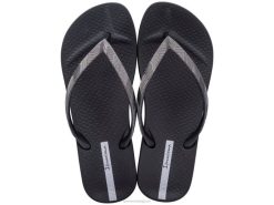 vrouwen anatomische mesh-text Ipanema zwart schoenen 2L4N148