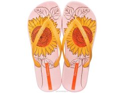 vrouwen anatomische zonnebloem Ipanema geel schoenen 2L4N174