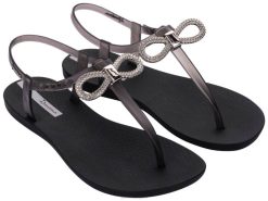 vrouwen Belle sandaal strik Ipanema zwart schoenen 2L4N109