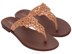 vrouwen Boho-string Ipanema bruinen schoenen 2L4N139