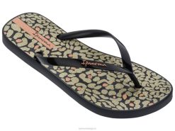 vrouwen dierenprint 23 Ipanema zwart schoenen 2L4N297