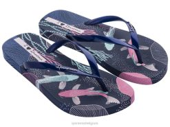 vrouwen Ik hou van zonneprint Ipanema marine schoenen 2L4N255