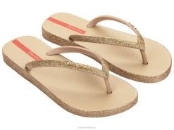 vrouwen maxi-glow-glitter Ipanema goud schoenen 2L4N80