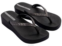 vrouwen mesh wedge-schakels Ipanema zwart schoenen 2L4N84