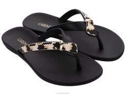 vrouwen Uba gevlochten string Ipanema zwart schoenen 2L4N228